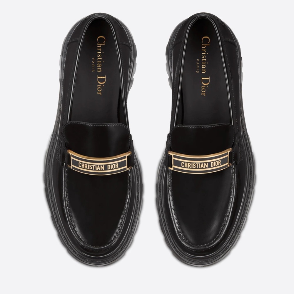 Dior Code Leather Loafers